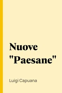 Nuove "Paesane"_cover