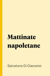 Mattinate napoletane_cover