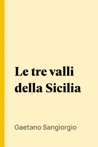 Le tre valli della Sicilia_cover