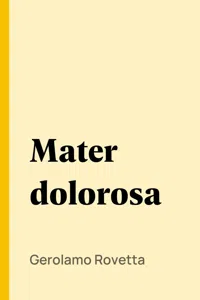 Mater dolorosa_cover