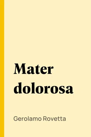 Mater dolorosa