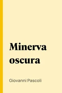 Minerva oscura_cover