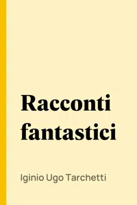 Racconti fantastici_cover