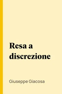 Resa a discrezione_cover