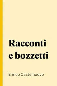 Racconti e bozzetti_cover