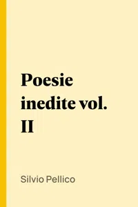 Poesie inedite vol. II_cover