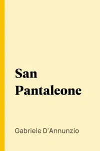 San Pantaleone_cover