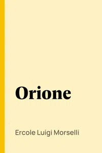 Orione_cover