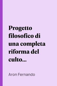 Progetto filosofico di una completa riforma del culto e dell'educazione politico-morale del popolo ebreo, Tomo II_cover