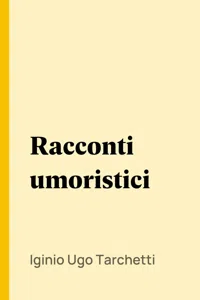 Racconti umoristici_cover