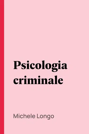 Psicologia criminale