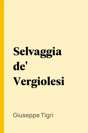 Selvaggia de' Vergiolesi