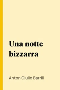 Una notte bizzarra_cover