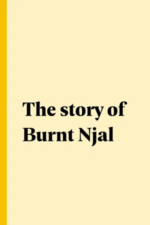 The story of Burnt Njal