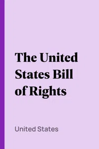 The United States Bill of Rights_cover