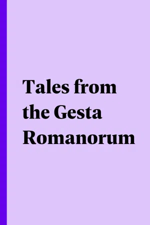 Tales from the Gesta Romanorum