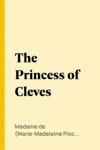 The Princess of Cleves_cover