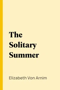 The Solitary Summer_cover