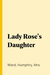 Lady Rose's Daughter_cover