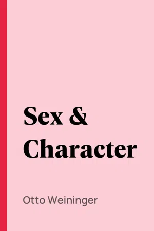 Sex & Character