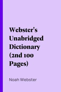 Webster's Unabridged Dictionary_cover