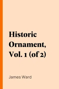 Historic Ornament, Vol. 1_cover