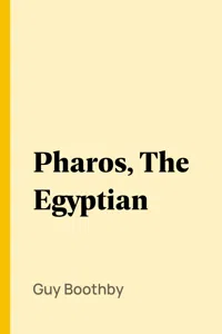 Pharos, The Egyptian_cover