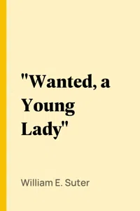 "Wanted, a Young Lady"_cover