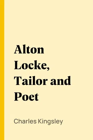 Alton Locke, Tailor and Poet