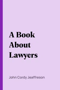 A Book About Lawyers_cover