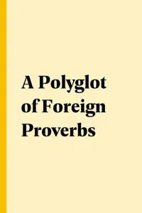 A Polyglot of Foreign Proverbs_cover