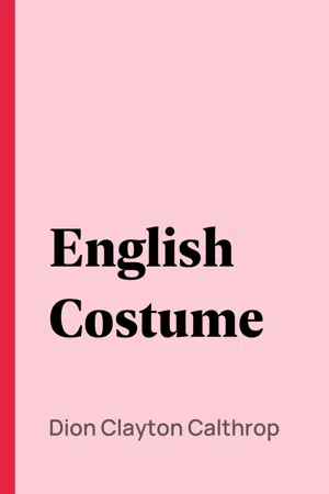 English Costume