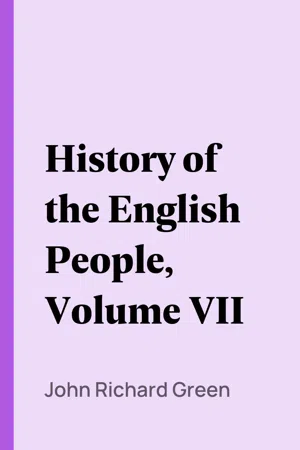History of the English People, Volume VII