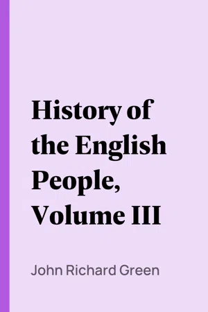 History of the English People, Volume III
