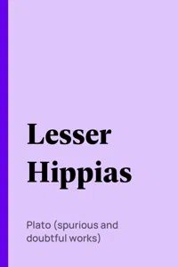 Lesser Hippias_cover