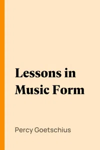 Lessons in Music Form_cover