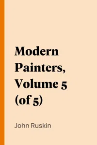 Modern Painters, Volume 5_cover