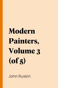 Modern Painters, Volume 3_cover