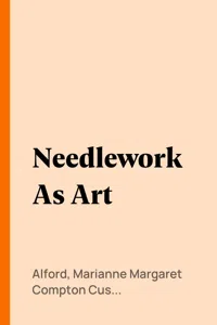 Needlework As Art_cover