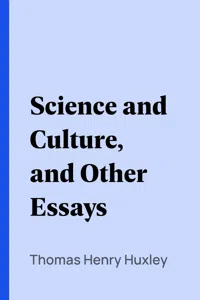 Science and Culture, and Other Essays_cover