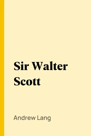 Sir Walter Scott