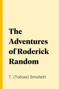 The Adventures of Roderick Random_cover