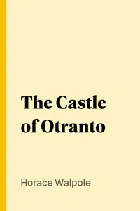 The Castle of Otranto_cover