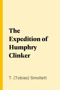 The Expedition of Humphry Clinker_cover