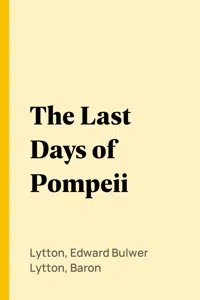 The Last Days of Pompeii_cover