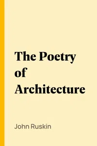 The Poetry of Architecture_cover