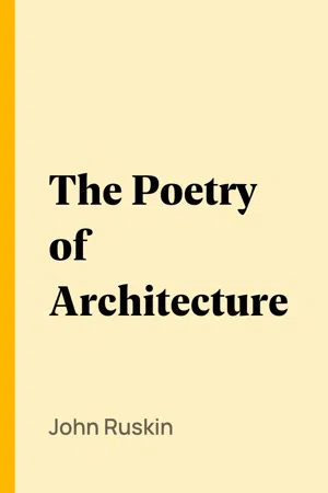 The Poetry of Architecture