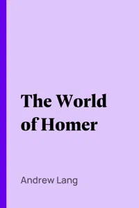 The World of Homer_cover