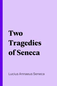 Two Tragedies of Seneca_cover
