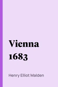 Vienna 1683_cover